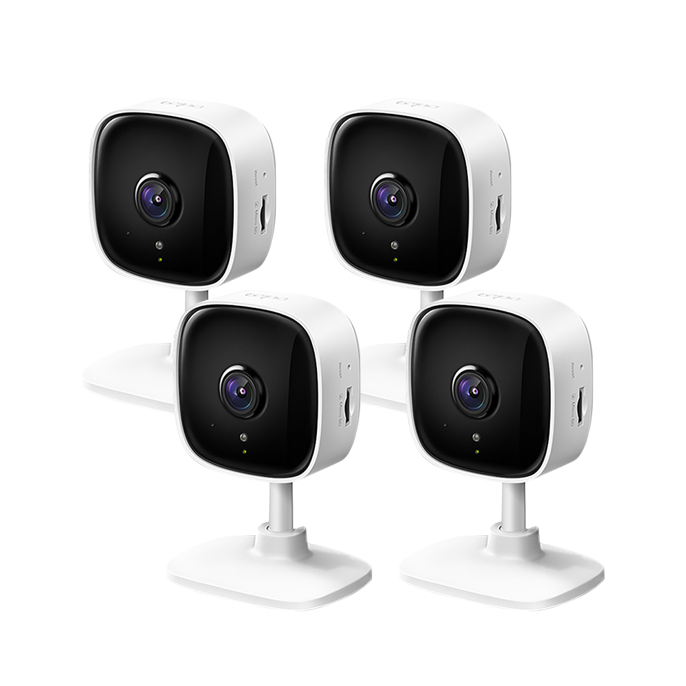 티피링크 Tapo C100 [4개 SET] 1080P 무선 카메라 홈 CCTV 야간흑백전환 소리 감지